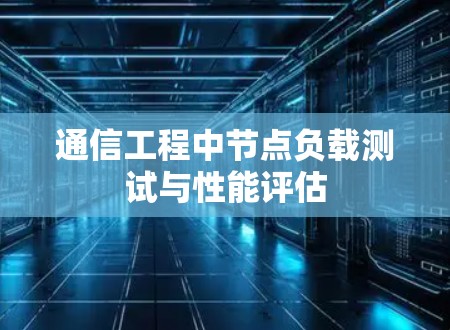 通信工程中节点负载测试与性能评估
