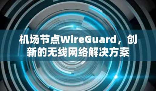 机场节点WireGuard，创新的无线网络解决方案