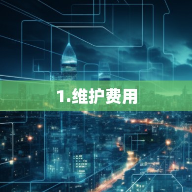 1.维护费用