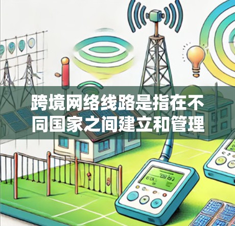 跨境网络线路是指在不同国家之间建立和管理的网络连接，旨在实现跨国的网络通信。以下是一些关键点