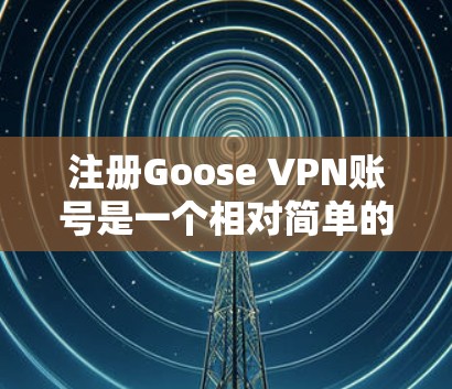 注册Goose VPN账号是一个相对简单的流程，特别是作为新手。以下是一个清晰的步骤指南，帮助你顺利完成注册