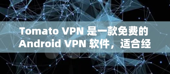 Tomato VPN 是一款免费的 Android VPN 软件，适合经常使用手机的用户，尤其是那些需要快速访问互联网并保护数据的用户。下面是对 Tomato VPN 的详细评测