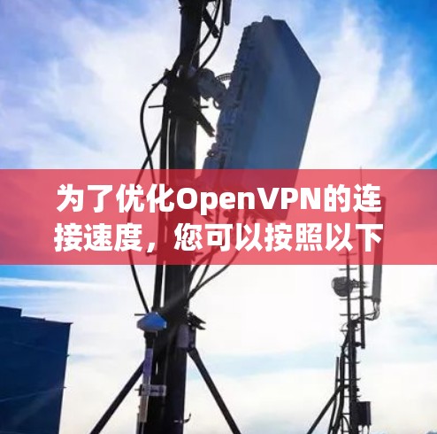 为了优化OpenVPN的连接速度，您可以按照以下步骤进行操作