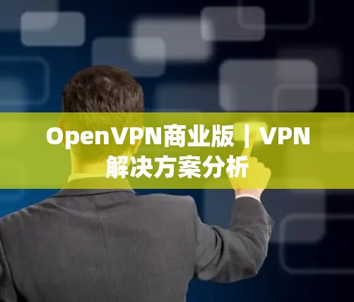 OpenVPN商业版｜VPN解决方案分析