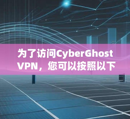 为了访问CyberGhost VPN，您可以按照以下步骤进行