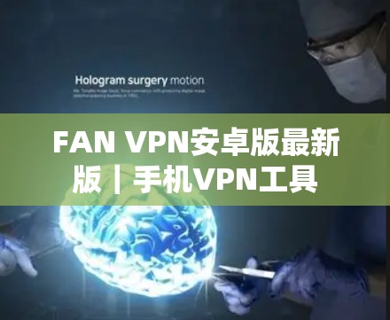FAN VPN安卓版最新版｜手机VPN工具