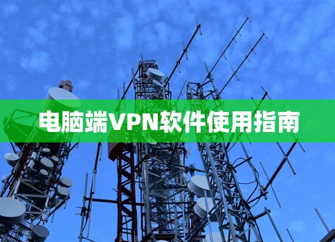 电脑端VPN软件使用指南