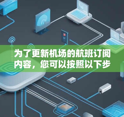 为了更新机场的航班订阅内容，您可以按照以下步骤操作