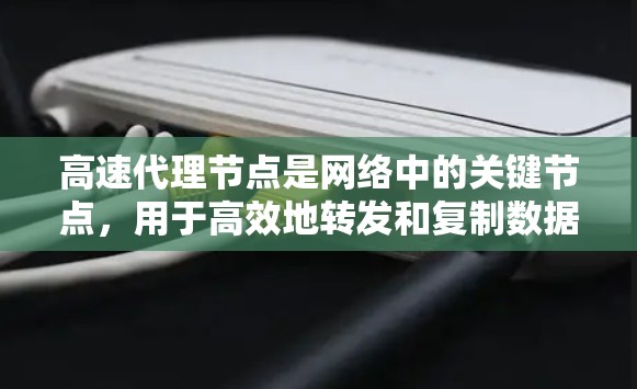 高速代理节点是网络中的关键节点，用于高效地转发和复制数据。以下是对高速代理节点的详细介绍