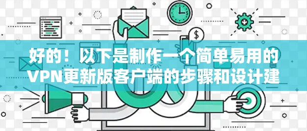 好的!以下是制作一个简单易用的VPN更新版客户端的步骤和设计建议 好的!以下是制作一个简单易用的VPN更新版客户端的步骤和设计建议